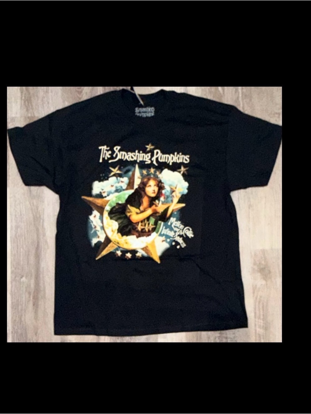 The Smashing Pumpkins Black Graphic Band Tee